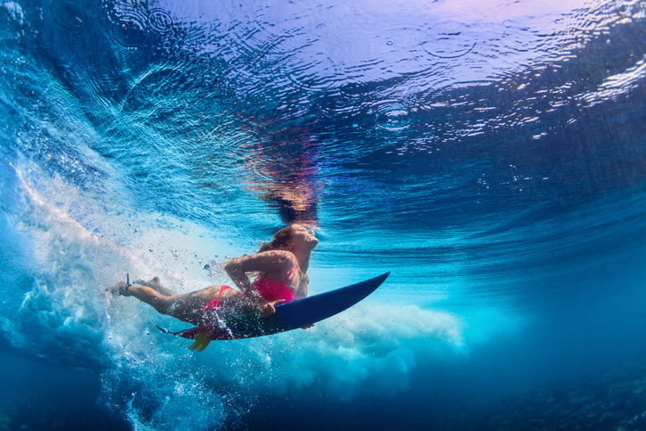 Beautiful Surfer